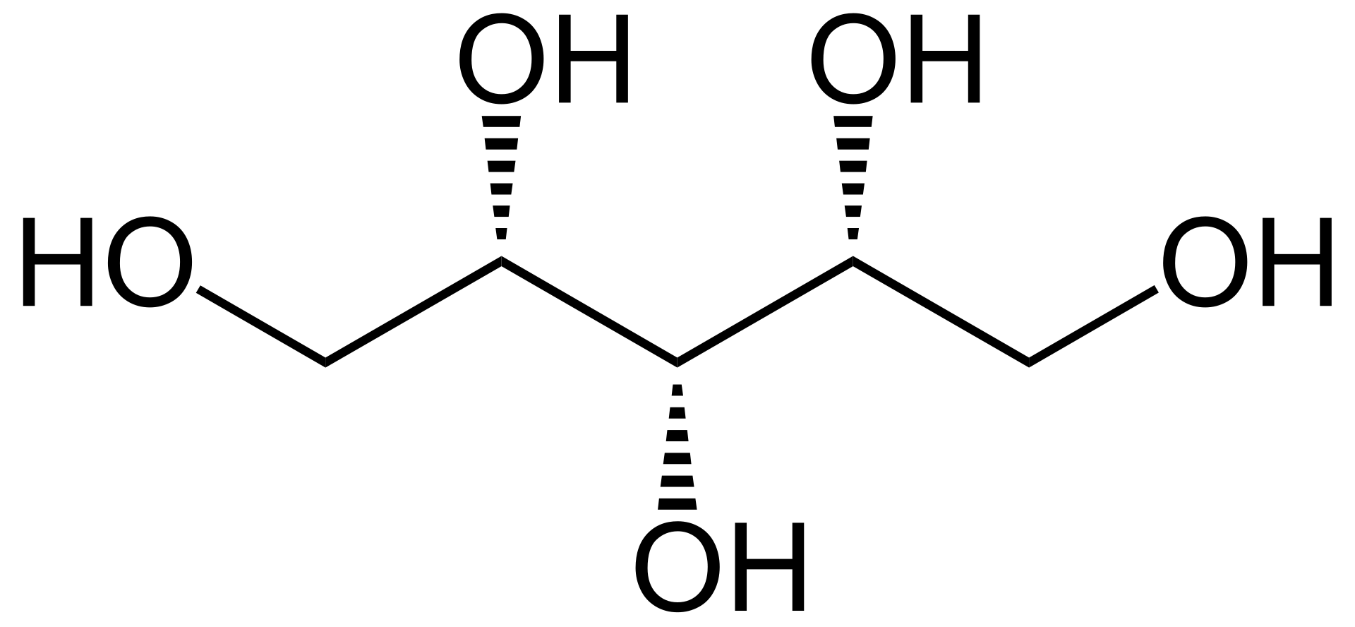 xylitol chemical structure